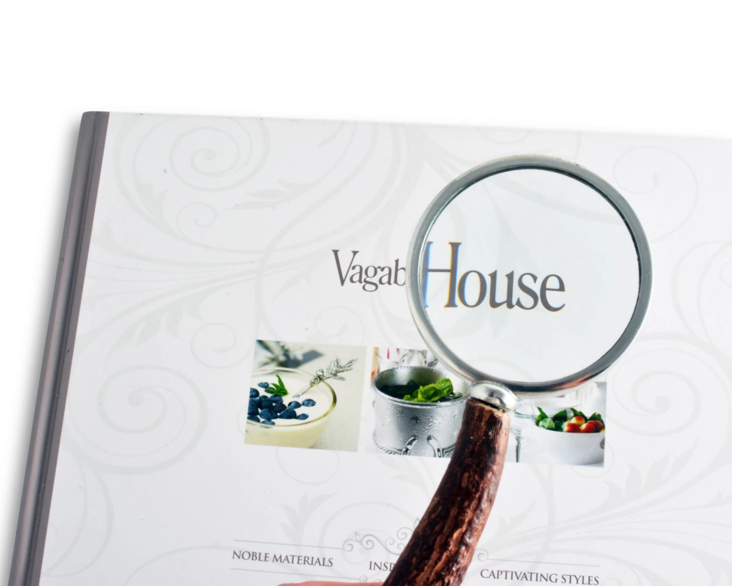 Vagabond House Composite Antler Magnifying Glass 3 Vagabond House Composite Antler Magnifying Glass