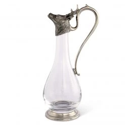 Vagabond House Deer Wine Decanter Lodge Style