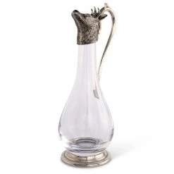 Vagabond House Deer Wine Decanter Lodge Style