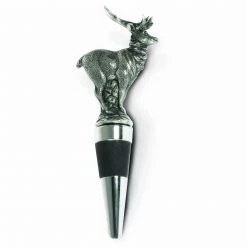 Vagabond House Elk Bottle Stopper Lodge Style
