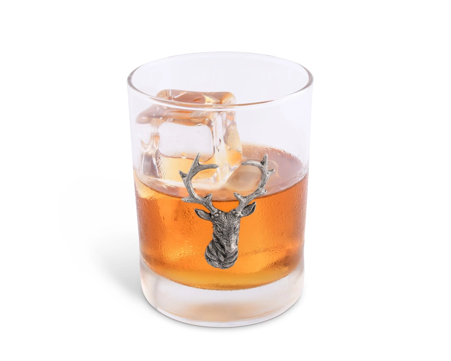 Vagabond House Elk Head Double Old Fashion Bar Glass Lodge Style 2 Vagabond House Elk Head Double Old Fashion Bar Glass Lodge Style