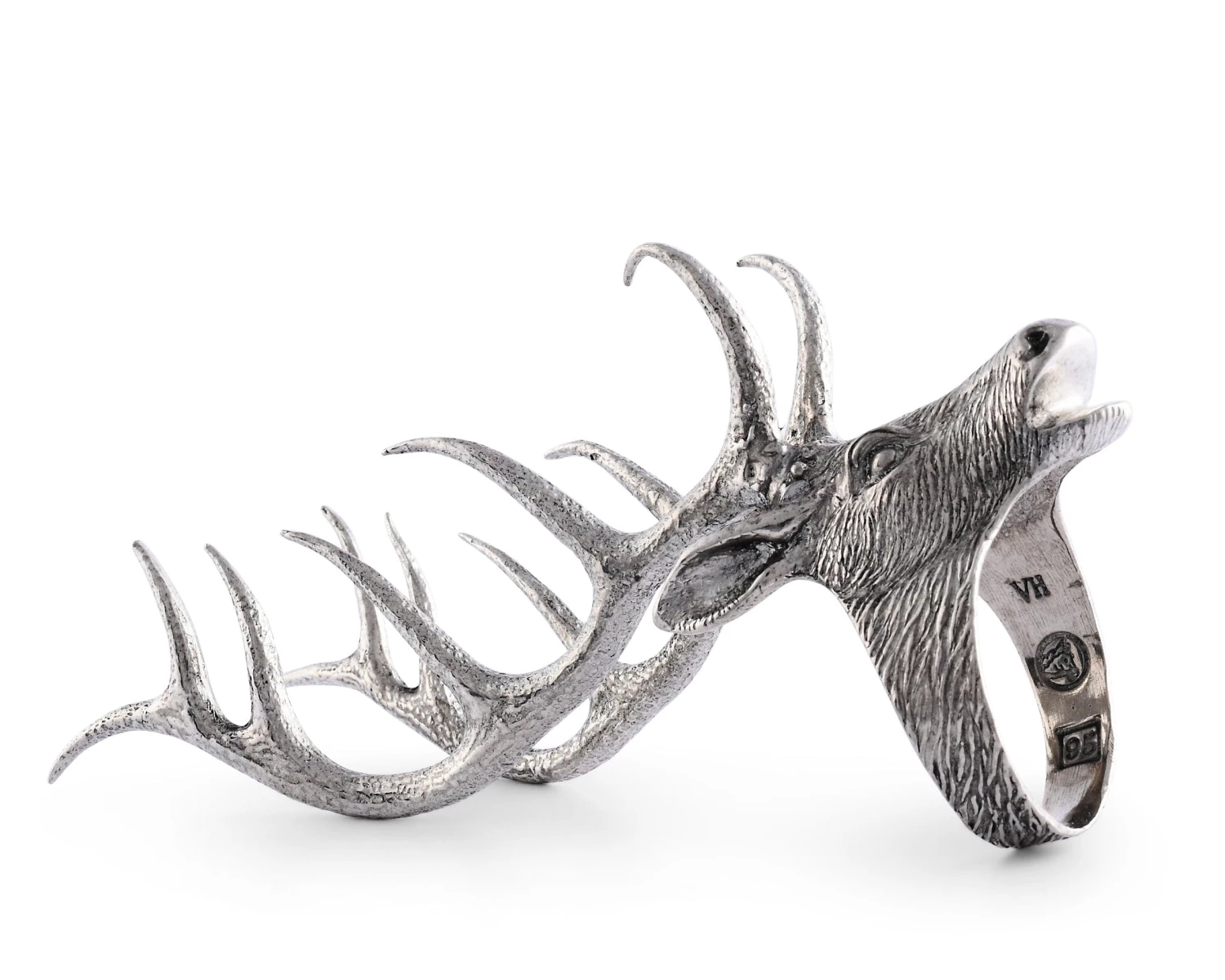 Vagabond House Elk Head Napkin Ring 1 Vagabond House Elk Head Napkin Ring