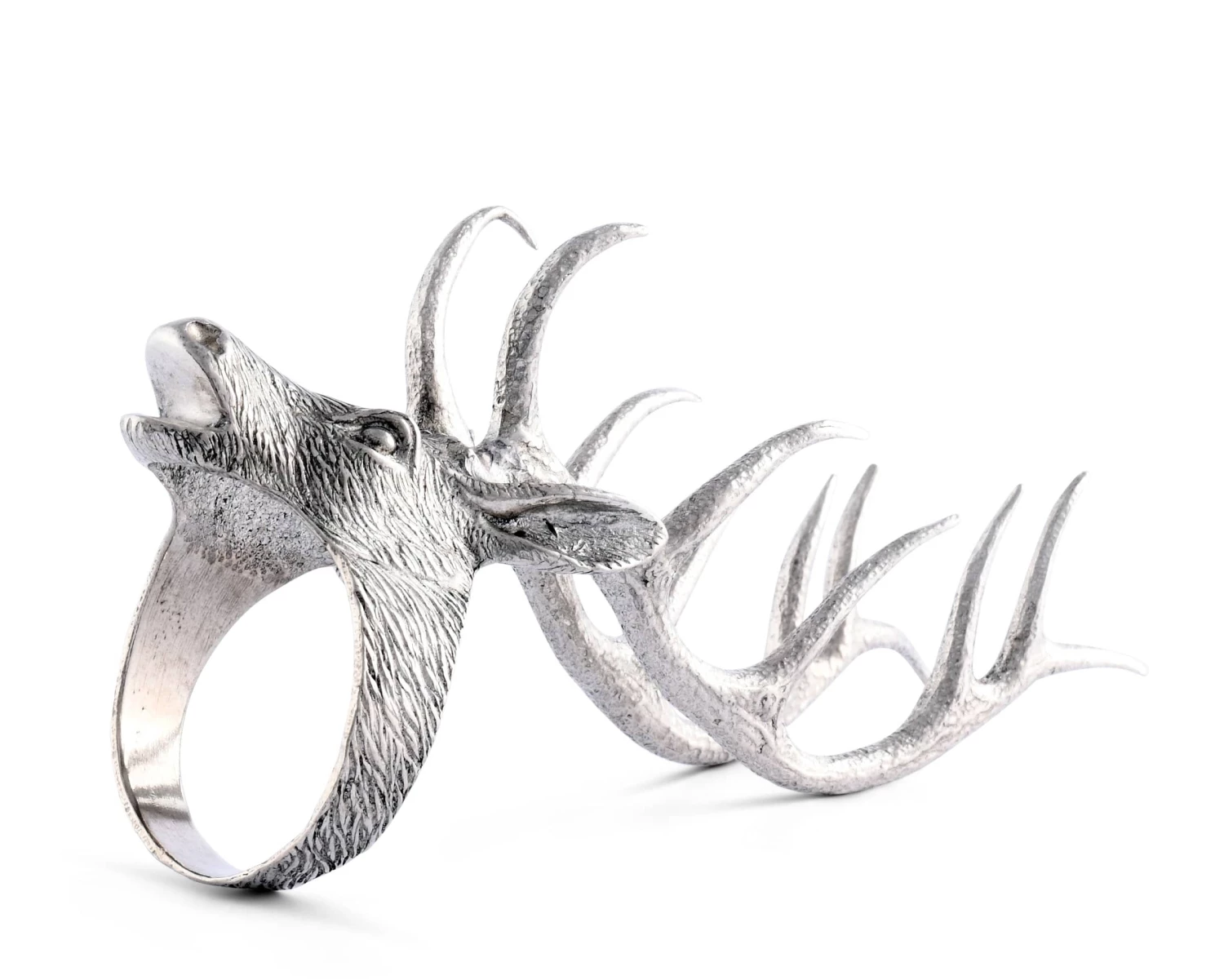 Vagabond House Elk Head Napkin Ring 3 Vagabond House Elk Head Napkin Ring
