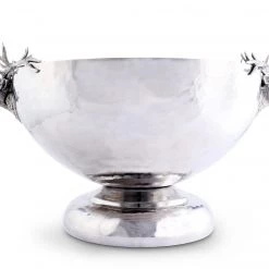 Vagabond House Elk Head Stainless Ice Tub Lodge Style 7 Vagabond House Elk Head Stainless Ice Tub Lodge Style