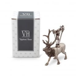 Vagabond House Elk Pewter Cheese Pick Set