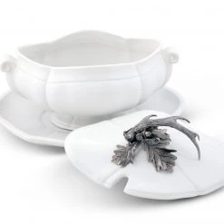Vagabond House Soup Tureens Fallen Antler Soup Tureen