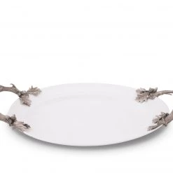 Vagabond House Trays Fallen Antler Stoneware Tray