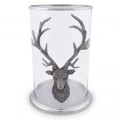 Vagabond House Sales 2022 4 Vagabond House Large Elk Pillar Candle Holder