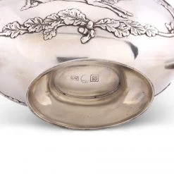 Vagabond House Lodge Style Noble Elk Pewter Gravy Boat