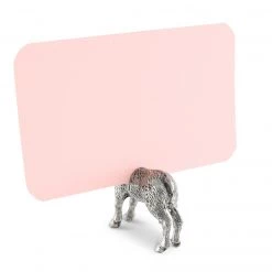 Vagabond House Place Card Holders Pewter Doe Place Card Holder