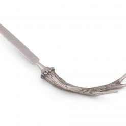 Vagabond House Pewter Handle Antler Letter Opener