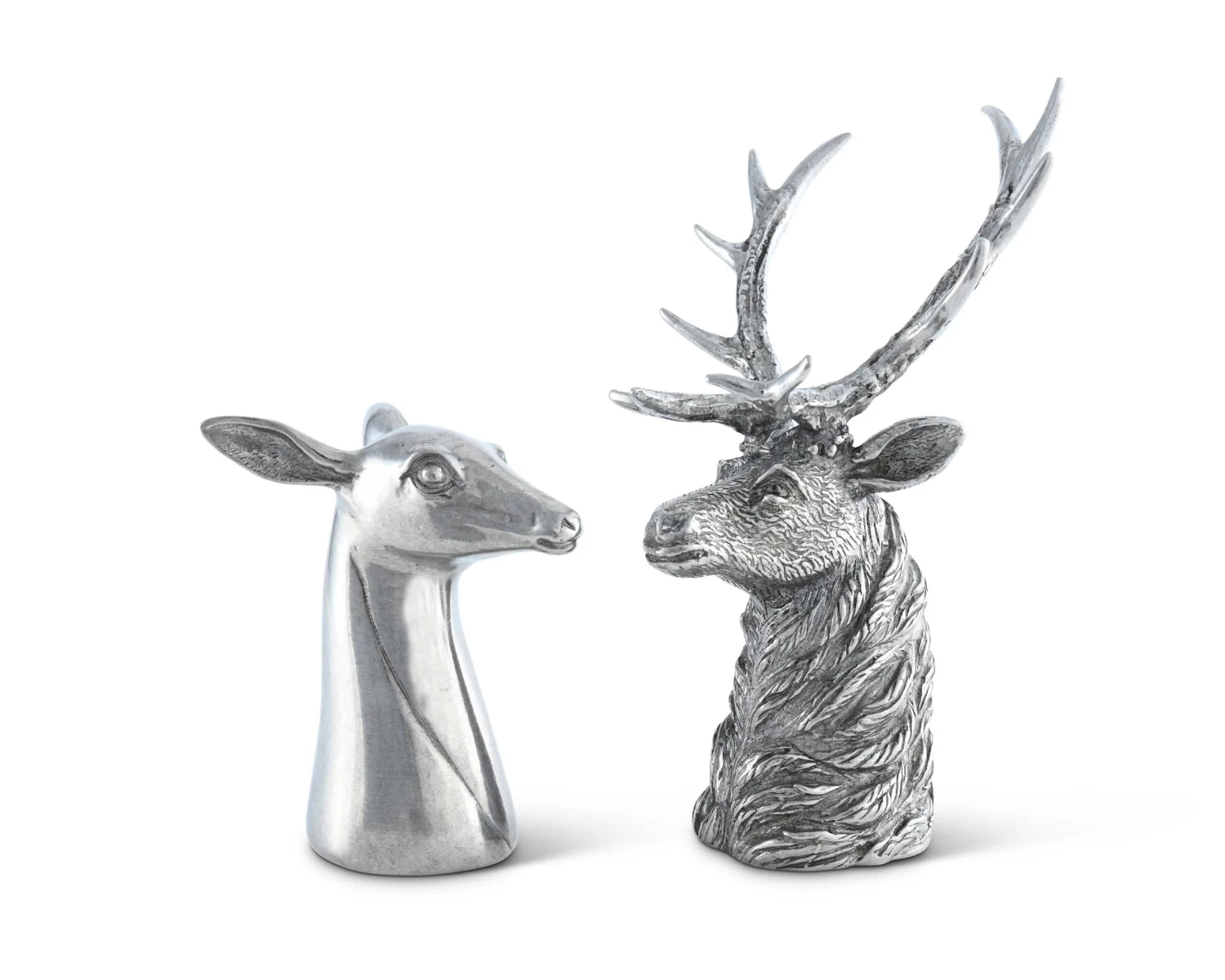 Vagabond House Lodge Style Stag And Doe Salt & Pepper Set 1 Vagabond House Lodge Style Stag And Doe Salt & Pepper Set