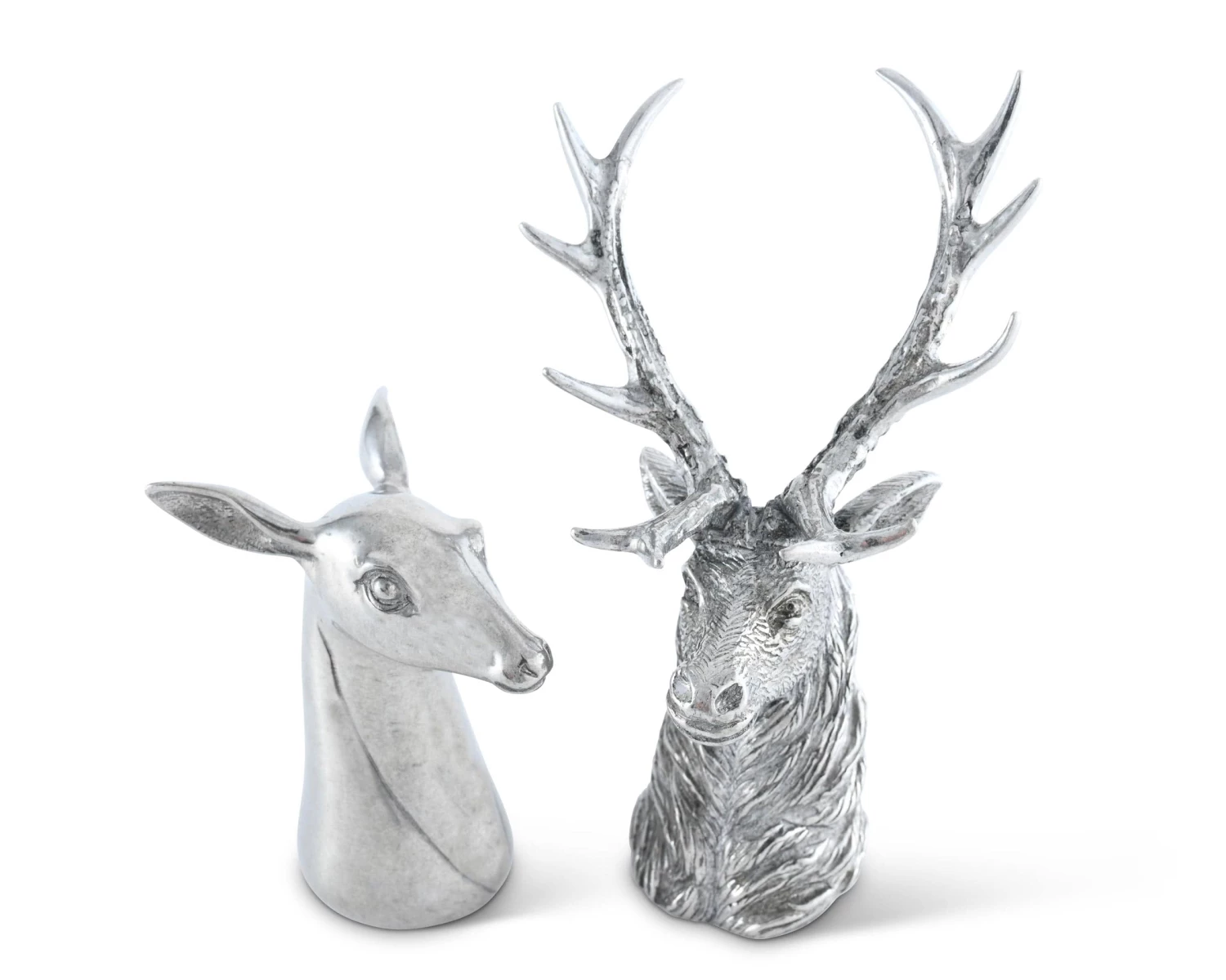 Vagabond House Lodge Style Stag And Doe Salt & Pepper Set 2 Vagabond House Lodge Style Stag And Doe Salt & Pepper Set