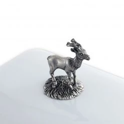 Vagabond House Stag Butter Dish Lodge Style