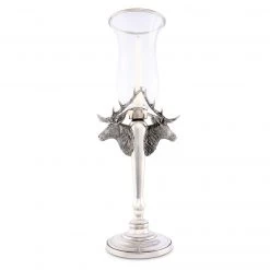 Vagabond House Lodge Style Stag Head Hurricane