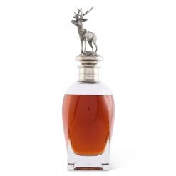Vagabond House Liquor Decanters & Decanter Tags Standing Elk Liquor Decanter - Short