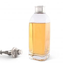 Vagabond House Standing Elk Liquor Decanter - Tall Liquor Decanters & Decanter Tags