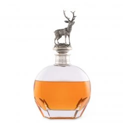 Vagabond House Standing Elk Liquor Decanter - Wide Liquor Decanters & Decanter Tags