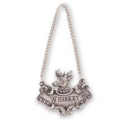 Vagabond House Lodge Style Elk Decanter Tag