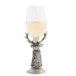 Vagabond House Pewter Elk Stemware