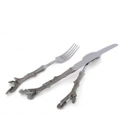 Vagabond House Acorn Flatware Set Majestic Forest