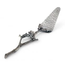 Vagabond House Acorn & Oak Leaf Handle Pie Server