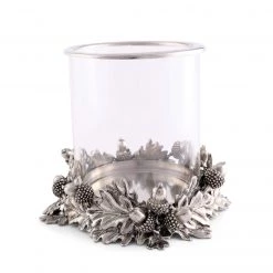 Vagabond House Acorn Oak & Leaf Hurricane Majestic Forest