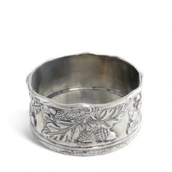 Vagabond House Acorn Oak & Leaf Pewter Wine Coaster