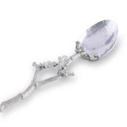 Vagabond House Acorn & Oak Leaf Serving Spoon Salad Serving Sets & Serving Spoons