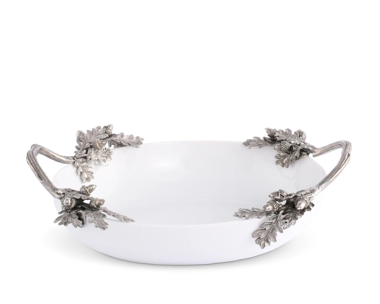 Vagabond House Acorn Oak & Leaf Stoneware Serving Dish Majestic Forest 2 Vagabond House Acorn Oak & Leaf Stoneware Serving Dish Majestic Forest