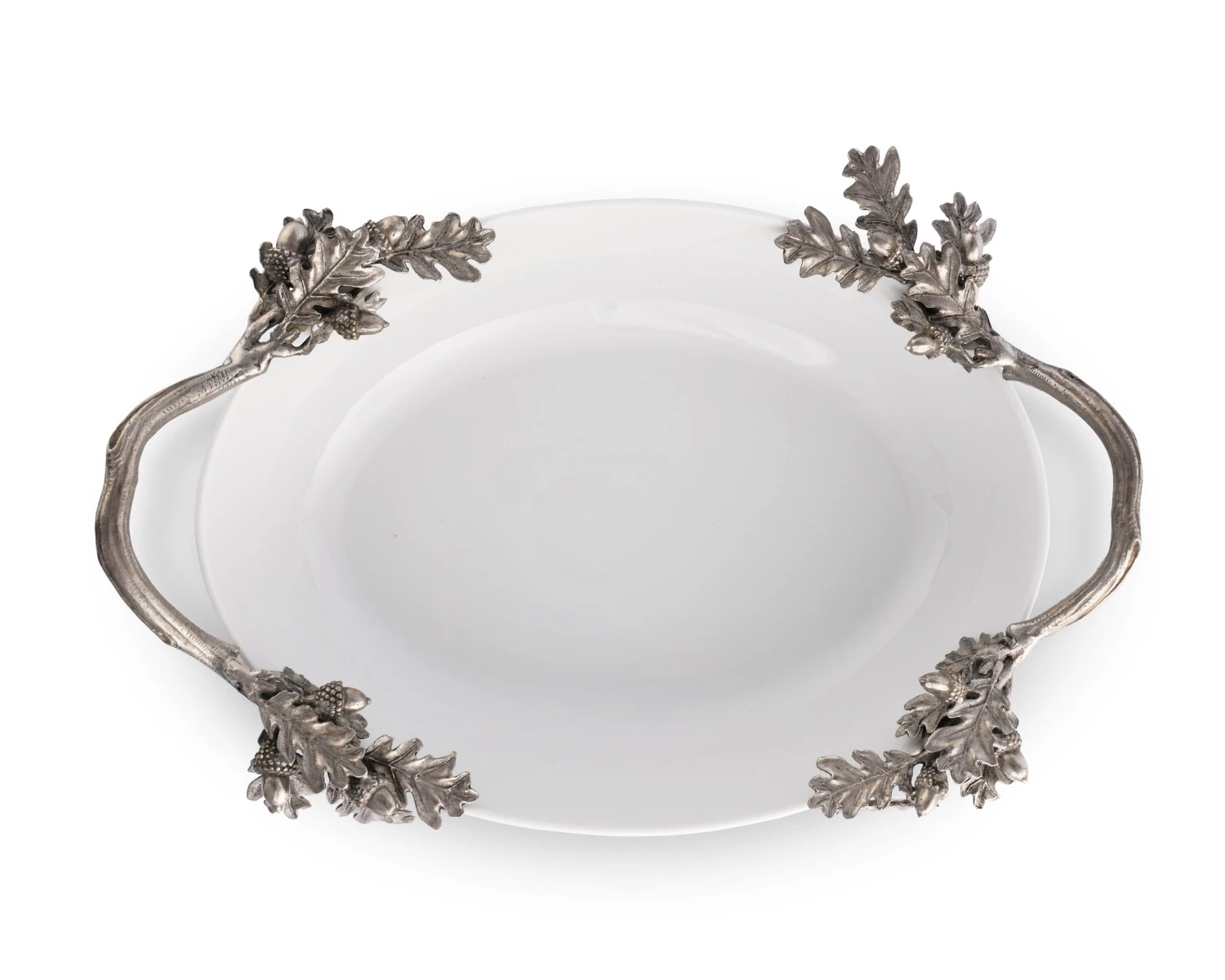 Vagabond House Acorn Oak & Leaf Stoneware Serving Dish Majestic Forest 3 Vagabond House Acorn Oak & Leaf Stoneware Serving Dish Majestic Forest