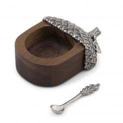 Vagabond House Acorn Salt Cellar