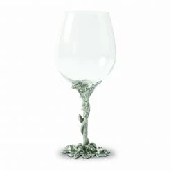 Vagabond House Acorn & Oak Leaf Stemware Majestic Forest