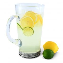 Vagabond House Faux Bois Glass Pitcher Majestic Forest