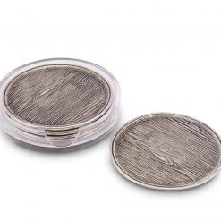 Vagabond House Faux Wood Coaster Set