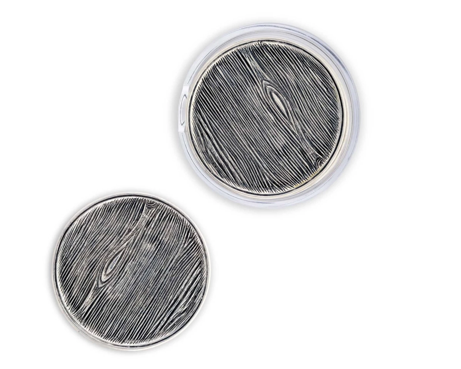 Vagabond House Faux Wood Coaster Set 2 Vagabond House Faux Wood Coaster Set