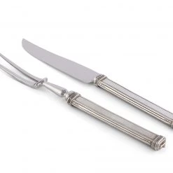 Vagabond House Majestic Forest Leaf Carving Set