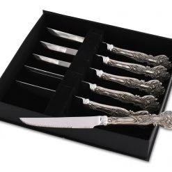 Vagabond House Mighty Oak Steak Knife Set Knives