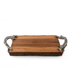 Vagabond House Cheese Boards Natural Tree Bark Cheese Board
