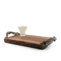 Vagabond House Cheese Boards Natural Tree Bark Cheese Board