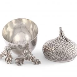 Vagabond House Nut Bowls Pewter Acorn Bowl