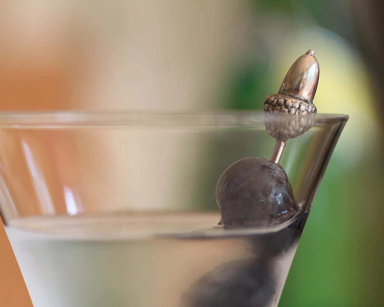 Vagabond House Majestic Forest Pewter Acorn Cheese Pick Set 6 Vagabond House Majestic Forest Pewter Acorn Cheese Pick Set