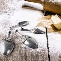 Vagabond House Pewter Acorn Measuring Spoons
