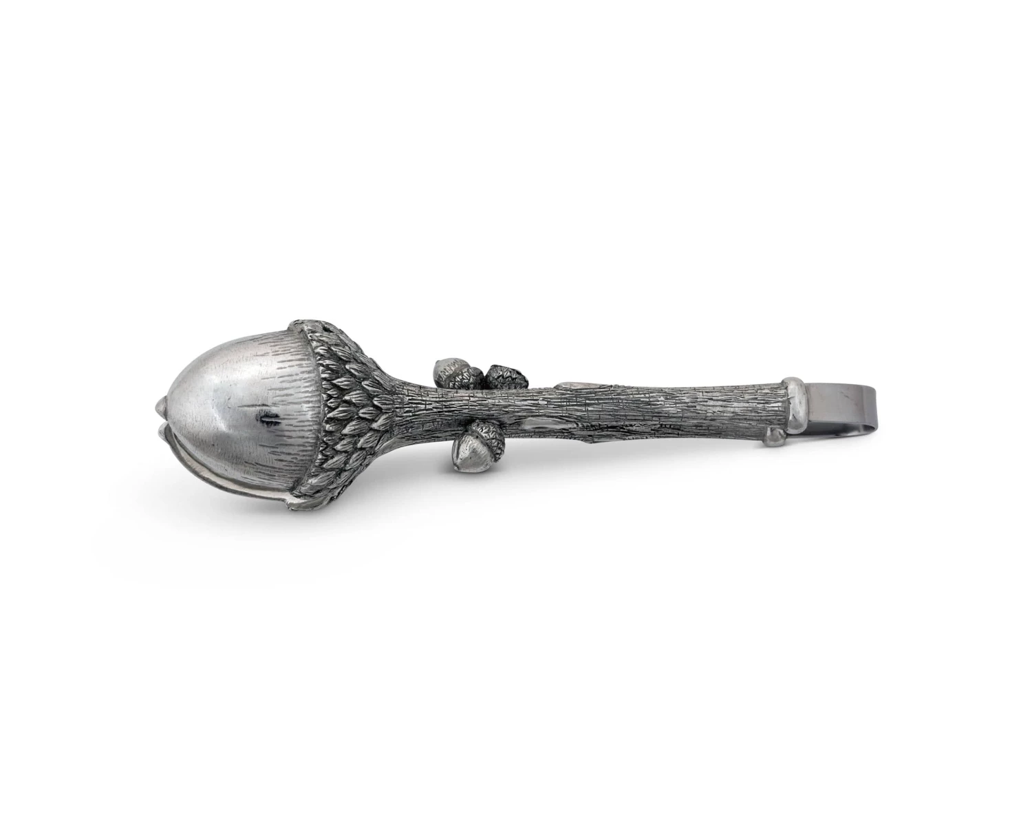 Vagabond House Majestic Forest Pewter Acorn Pattern Nut / Sugar Tongs 2 Vagabond House Majestic Forest Pewter Acorn Pattern Nut / Sugar Tongs