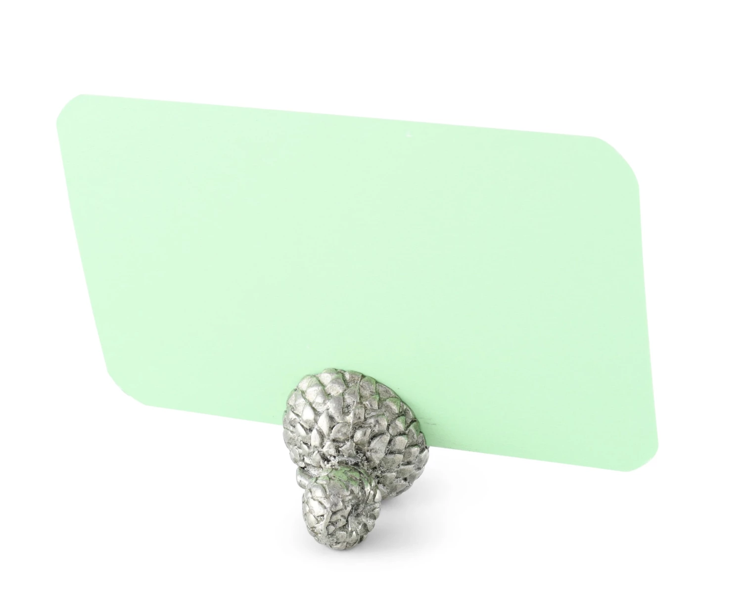 Vagabond House Place Card Holders Pewter Acorn Place Card Holder 3 Vagabond House Place Card Holders Pewter Acorn Place Card Holder