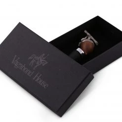 Vagabond House Pewter And Wood Acorn Bottle Stopper