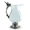 Vagabond House Pewter Oak Leaf Pitcher Majestic Forest