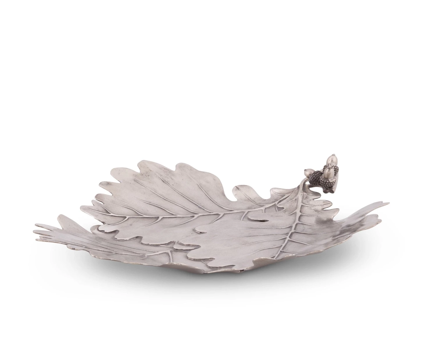 Vagabond House Pewter White Oak Leaf Platter 2 Vagabond House Pewter White Oak Leaf Platter