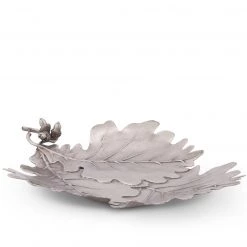 Vagabond House Pewter White Oak Leaf Platter 5 Vagabond House Pewter White Oak Leaf Platter