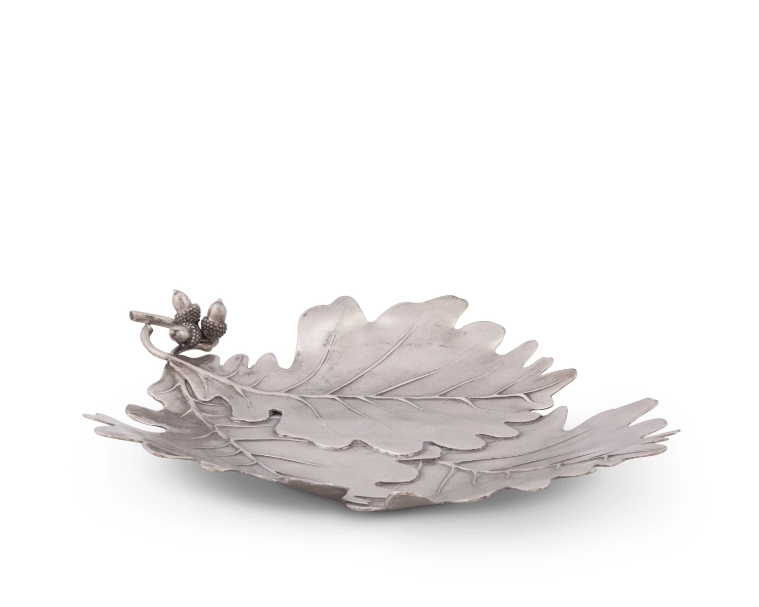 Vagabond House Pewter White Oak Leaf Platter 3 Vagabond House Pewter White Oak Leaf Platter